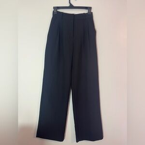 by & by Classic Black Wide Leg Pants